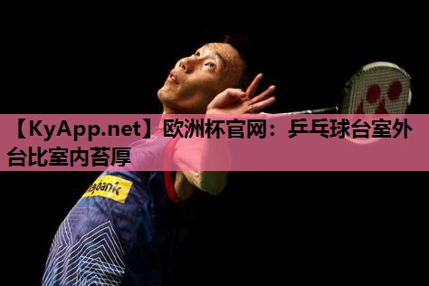 乒乓球台室外台比室内苔厚